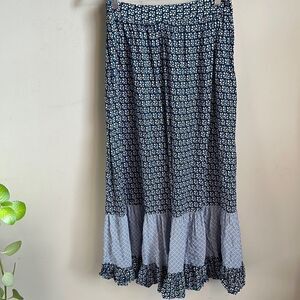 Katrina Design Italiano Floral Maxi Skirt M